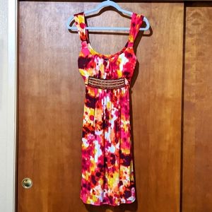 Gently used summer, bridal shower/tropical dress. Size 14